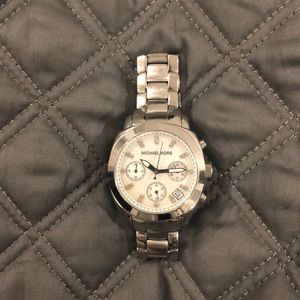 Michael Kors silver watch